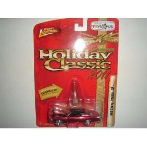   Holiday Classic 1969 Chevy Impala SS Red/Black Roof: Toys & Games