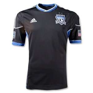 adidas San Jose Earthquakes 2012 Home Authentic Soccer Jersey  