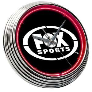  Fox Sports Neon Clock Automotive