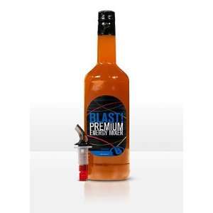 XS Blast Premium Energy Drink Mixer   Classic 4 / 1 liter Bottles with 