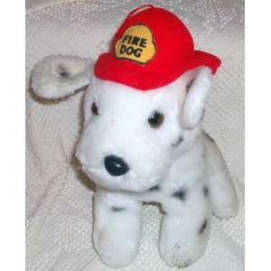  11 Plush Vintage Fire Dog Dalmation Doll Toy: Toys 