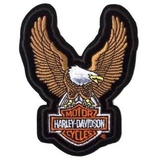    Upwing Eagle Silver Patch   XL   Harley Davidson: Automotive