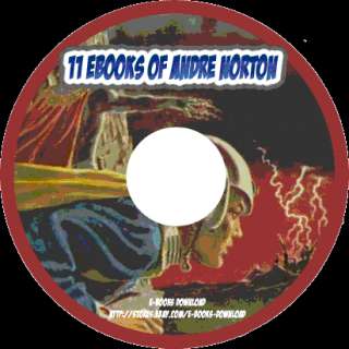 11 Ebooks Andre Norton Voodoo Planet Cd New!!!  