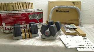 Universal Power Pak 445 Adjustable Dumbbells with Stand (Combo) $449 