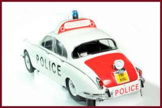 MODEL ICONS 1962 JAGUAR 240 MARK II POLICE CAR 1/18 NEW  