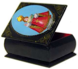 Russian Icon Rosary Box Infant of Prague Hand Painted  