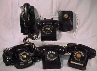 Automatic Electric Monophone Rotary 2 Line Telephone  