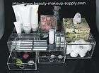 deluxe acrylic counter top cosmetic makeup organizer w drawer 5632