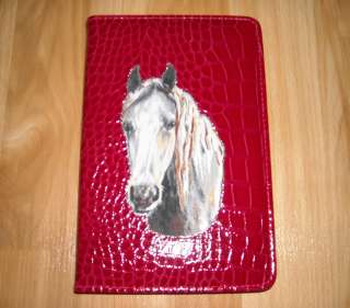 Girls HORSE~Baroque HORSE~Journal~RED Faux Leather~Blank Pages~NWOT 