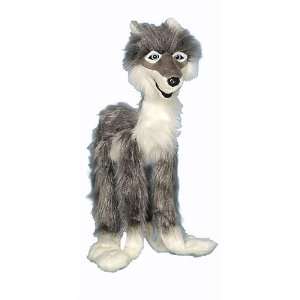  Sunny Grey Wolf Marionette   Large Toys & Games