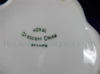 Vintage Royal Crescent China Hat Pin Holder   Bavaria  