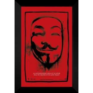   for Vendetta 27x40 FRAMED Movie Poster   Style J 2006