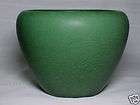 weller pottery large jardiniere bedford matt green  