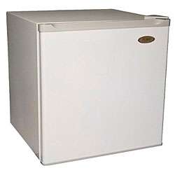 Haier 1.6 cubic foot White Refrigerator  Overstock