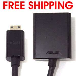 Original ASUS TF101 Mini HDMI to VGA Cable  