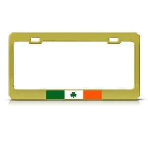  Ireland Flag Irish Country Metal license plate frame Tag 