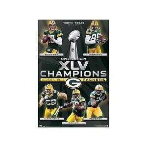  Superbowl 45 Champion Packers Poster