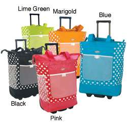 Olympia Polka Dots Rolling Shopper Tote  