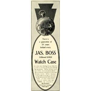 1902 Ad Keystone Gold Pocket Watch Case Time Piece Fashion Jewelry 