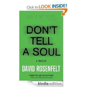 Dont Tell a Soul David Rosenfelt  Kindle Store