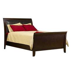 City Full size Sleigh Bed  