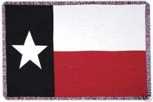 TEXAS State FLAG Large TAPESTRY THROW BLANKET NEW  