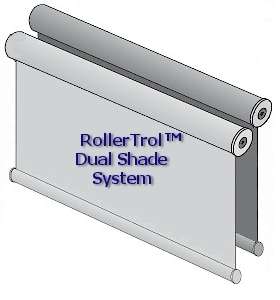 Dual Blinds: Double Roller: Motorized DIY Kit  