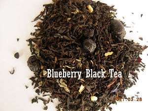 Blueberry Black Tea 4 ounce 1/4 lb Delicious blueberry taste and aroma 