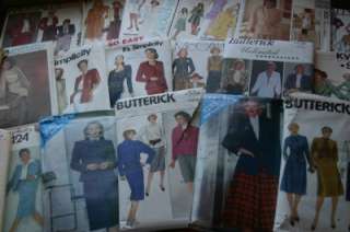 VINTAGE MISSES SKIRT & JACKET SUIT PATTERN VARIETY STYLE & SIZE 6 TO 