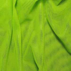  metallic stretch mesh fabric Lime: Home & Kitchen