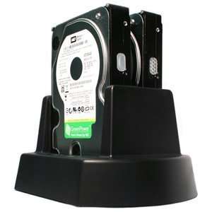   USB JBOD HARD DRIVE DOCK FOR 2 5IN AND 3 5IN SATA DRIVES (ENCAHDD2B