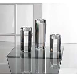 Fifth Avenue Crystal Lisbon Candle Holders (Set of 3)  Overstock