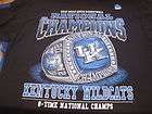   WILDCATS 8X NATIONAL CHAMPIONSHIP LICENSED RING T Shirt Size L