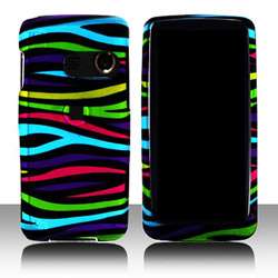 Premium LG Rumor Touch Rainbow Zebra Protector Case  Overstock