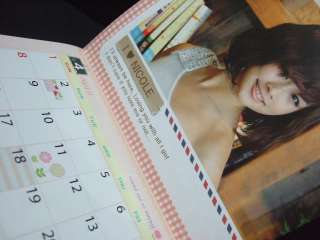 KARA mini calendar/postcard set/ spring color memo note / guhara 