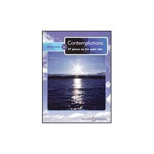   CONTEMPLATIONS   27 PIECES ON THE QUIET SIDE FOR PIANO various Books