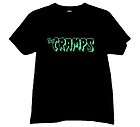THE CRAMPS   GREEN LOGO SHIRT Size LARGE (Psychobilly)~