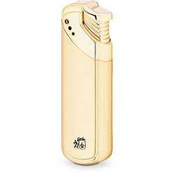 Colibri Mystique Womens Silver and Gold tone Soft flame Lighter 