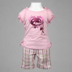 Ecko Girls T shirt and Short Set  