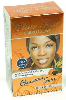 XBI Clear Fast Skin Lightening Carrot Soap with Hydroquinone 