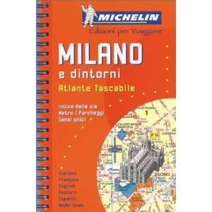  Michelin Milano Mini Spiral Atlas No. 2046 (Michelin Maps 