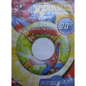   Amazing Spider man 20infatable Swim Ring  Toys & Games  