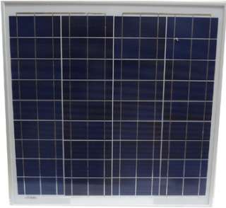 Sun Solar Flat Panel 50w watt Polycrystalline PV Module New MC4 