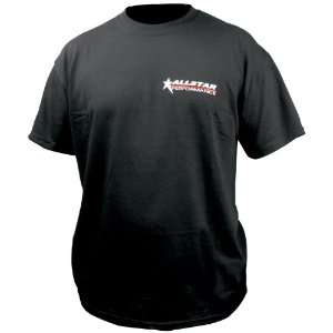 Allstar ALL99902XXL Black XX Large T Shirt with Allstar Logo Front and 