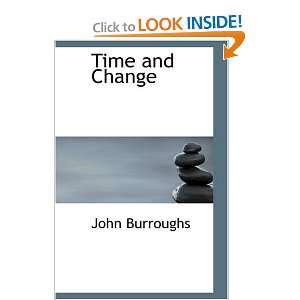  Time and Change (9781426419676) John Burroughs Books