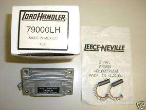 Leece Neville 79000 LH Voltage Regulator & 77650 Brushs  