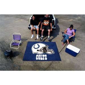  Indianapolis Colts NFL Tailgater Floor Mat (5x6) Sports 