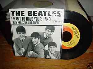 BEATLES 45RPM WANT TO HOLD YOUR HAND RARE CAPITAL 5112  