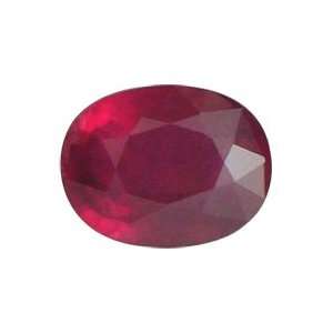 1.59cts Natural Genuine Loose Ruby Oval Gemstone 