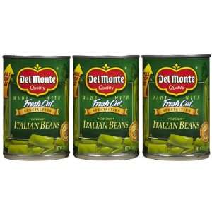 Del Monte Fresh Cut Cut Green Italian Beans, 14.5 oz, 3 pk:  